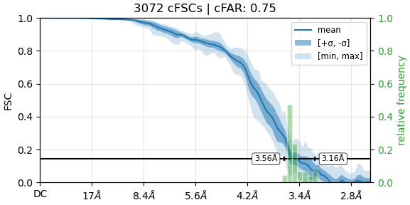 Refinement cFSC summary plot