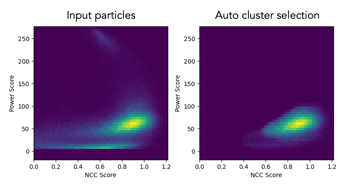 Inspect Particle Picks: auto cluster