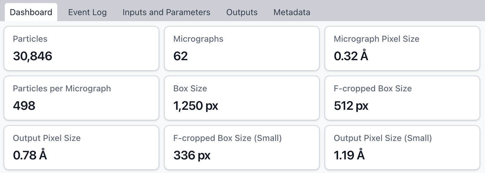 Improved job info tags for Extract from Micrographs