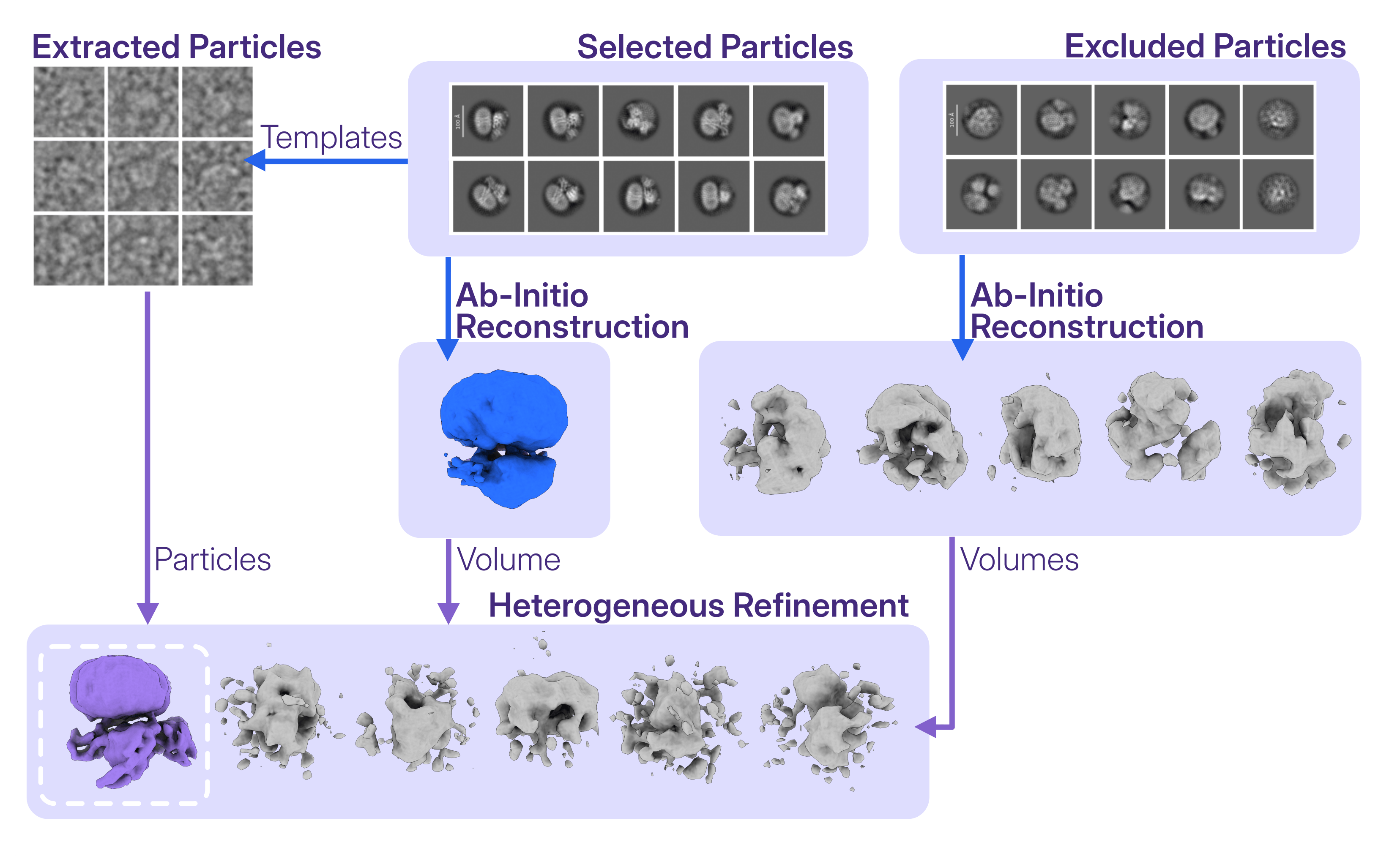 In the case study End-to-end processing of a ligand-bound GPCR, decoy classification is used as a particle-cleanup step directly after Extract from Micrographs, classifying the template-picked particles in 3D without an intermediate 2D Classification step.