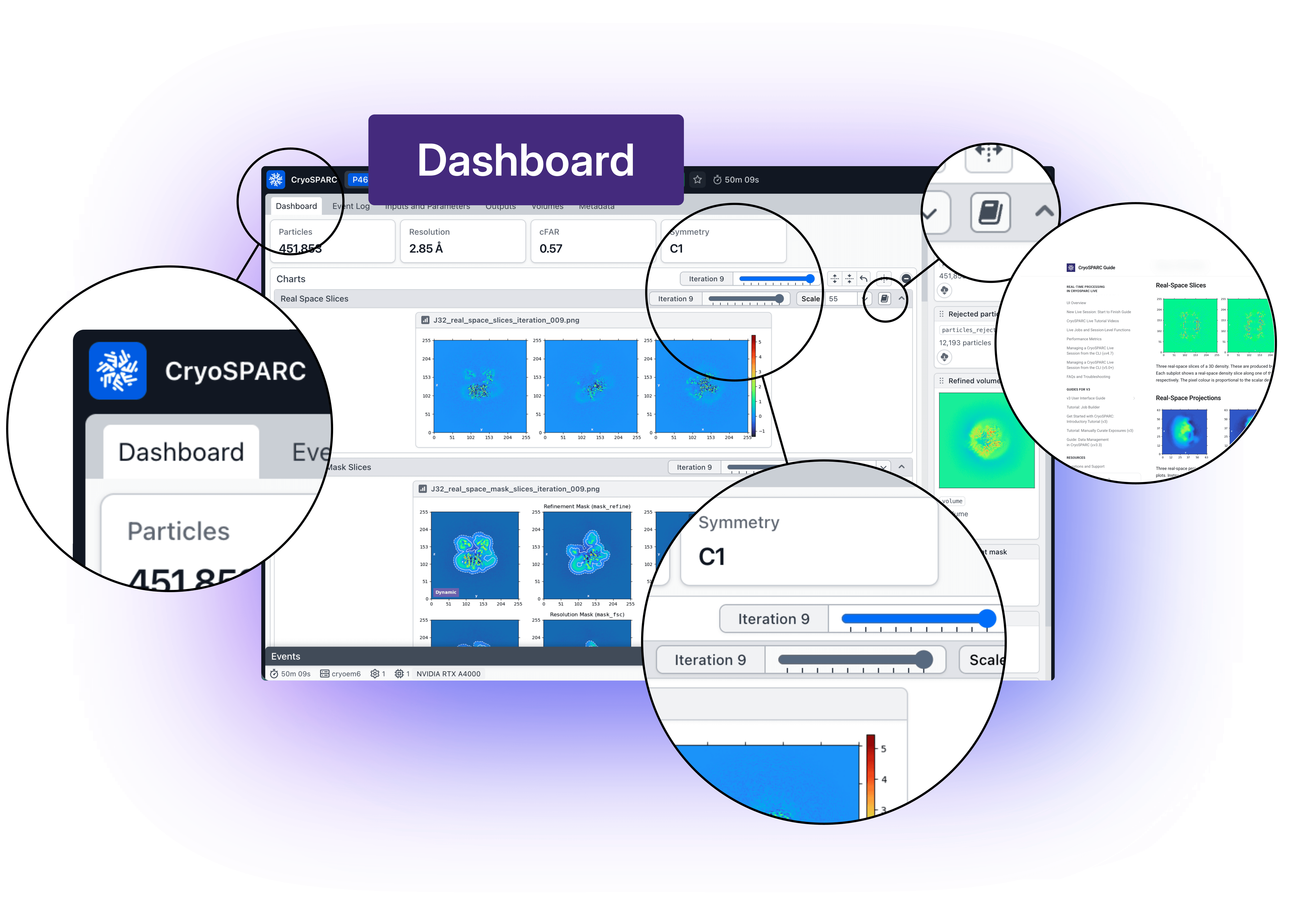 *The Job Dashboard lets you clearly see the evolution of a job and makes it easier to interpret results.*